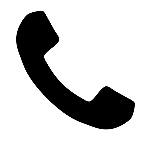 icono teléfono blanco